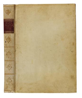 MEDICINE  SCARPA, ANTONIO. Saggio di Osservazioni e dEsperienze sulle Principali Malattie degli Occhi.  1801